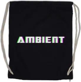 Ambient Glitch Drawstring Bag Gym Sack