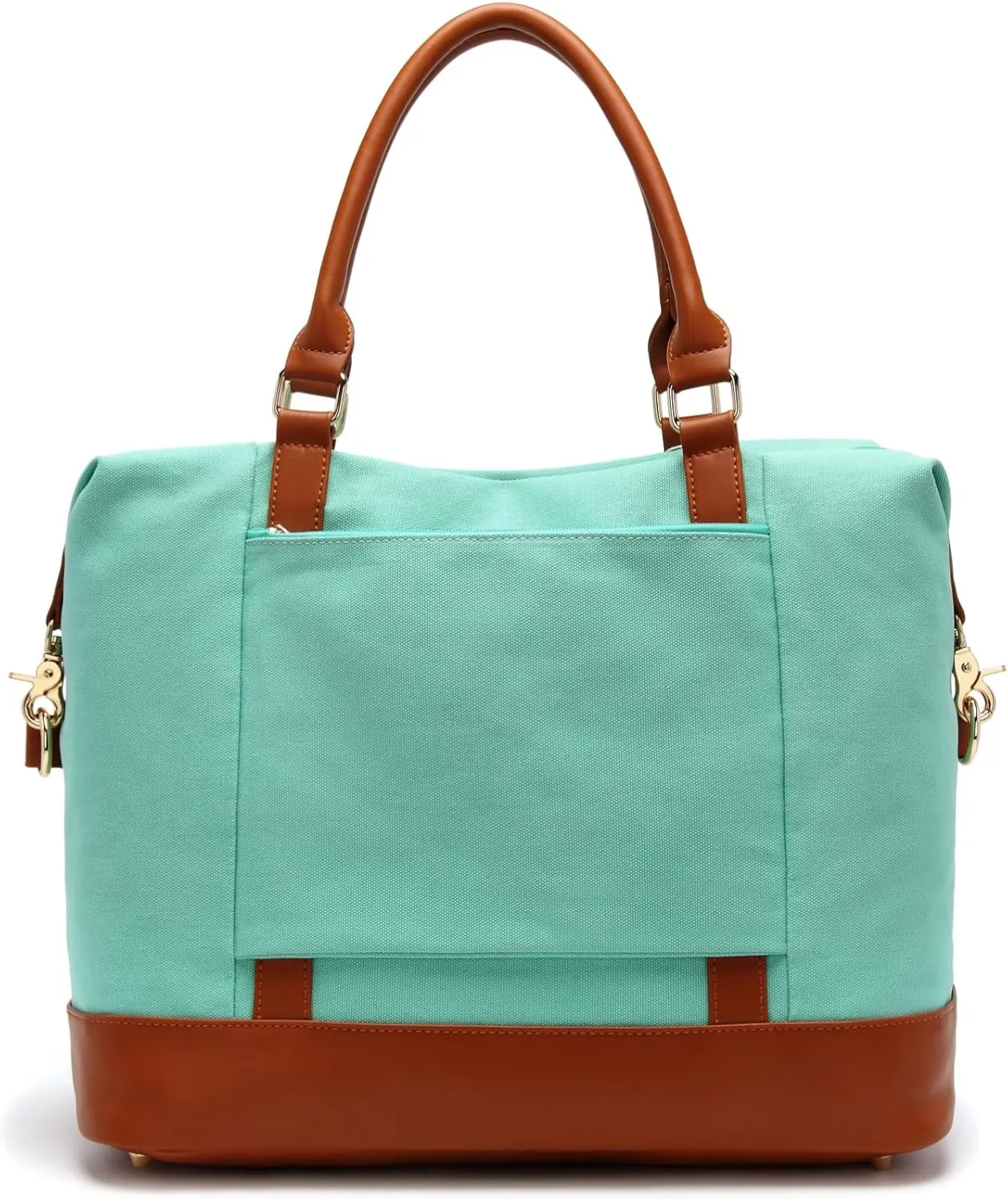 BLUBOON Travel Tote Bags with Zipper Ladies Canvas Bag Weekender Overnight Bag for Women Carry on Duffel Bag Trolley Sleeve