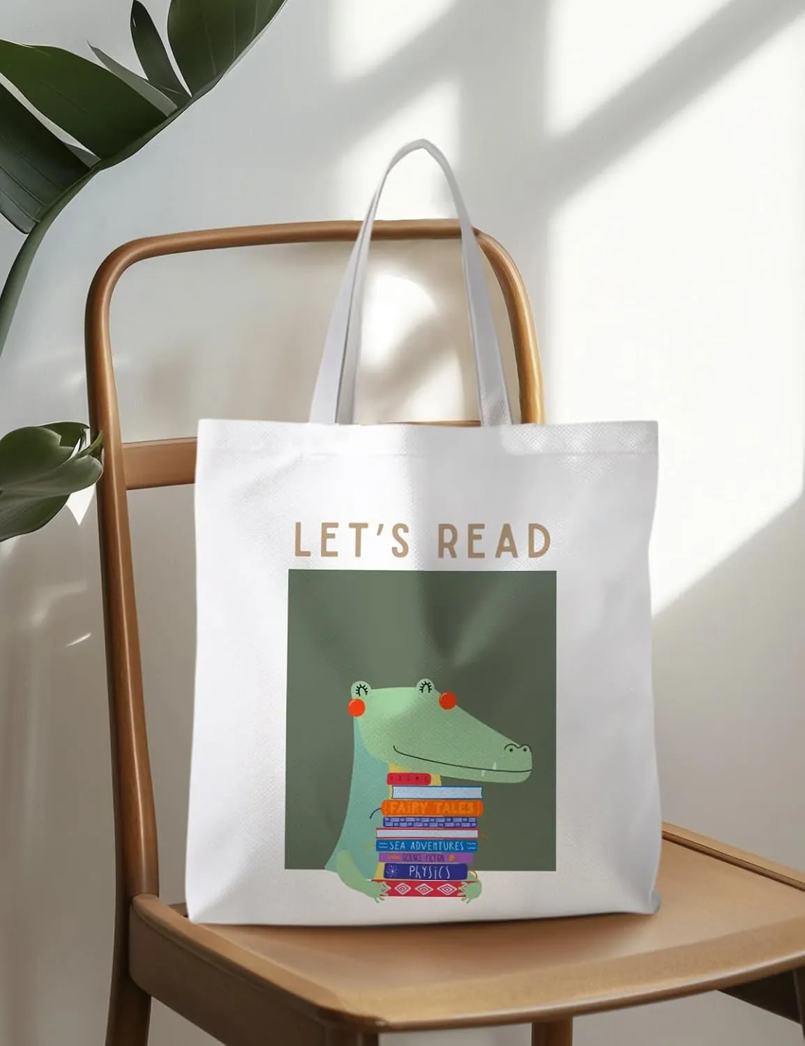 Book Tote Bag, Reading Gifts for Women, Gifts for Reading Lovers Women