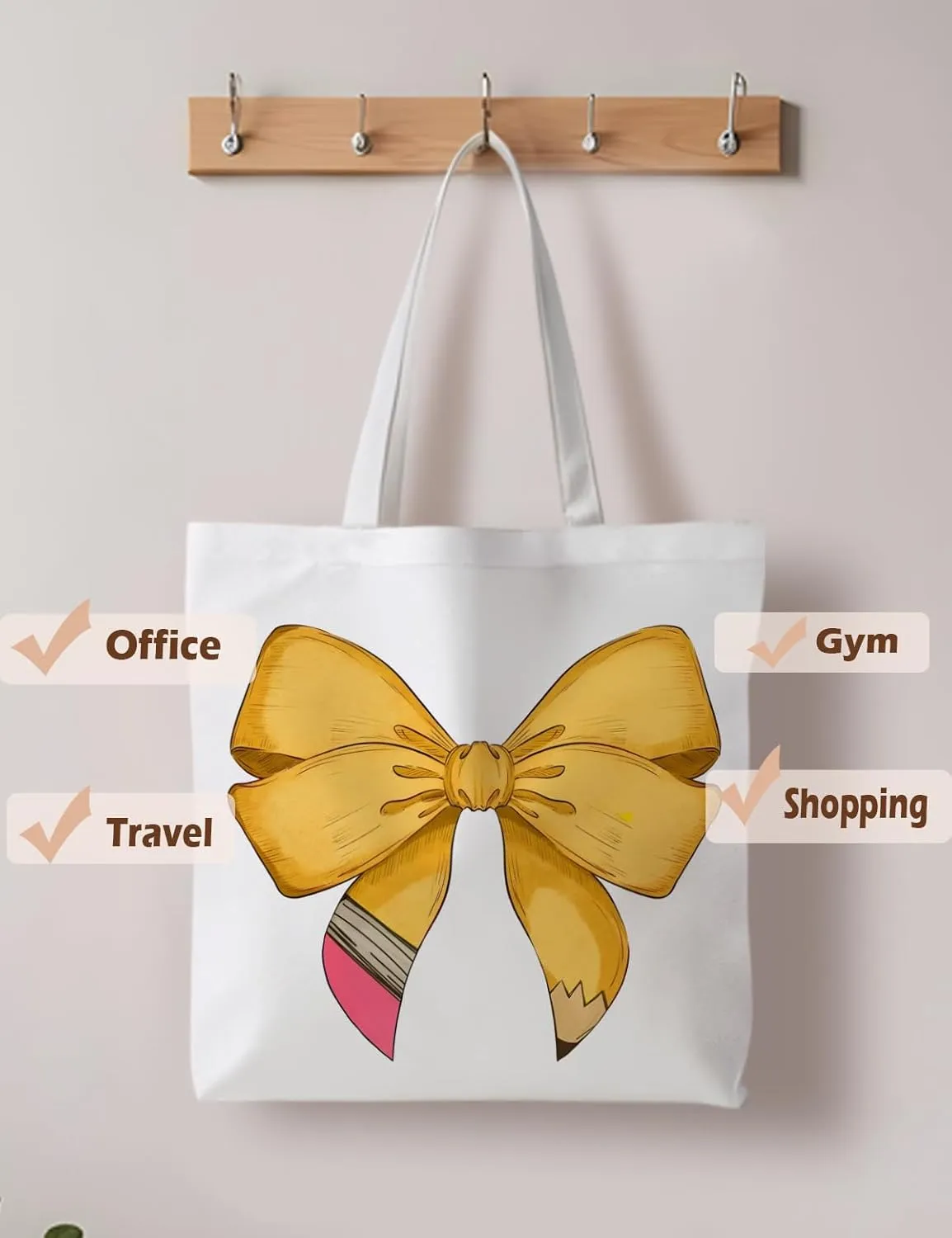 Book Tote Bag, Reading Gifts for Women, Gifts for Reading Lovers Women