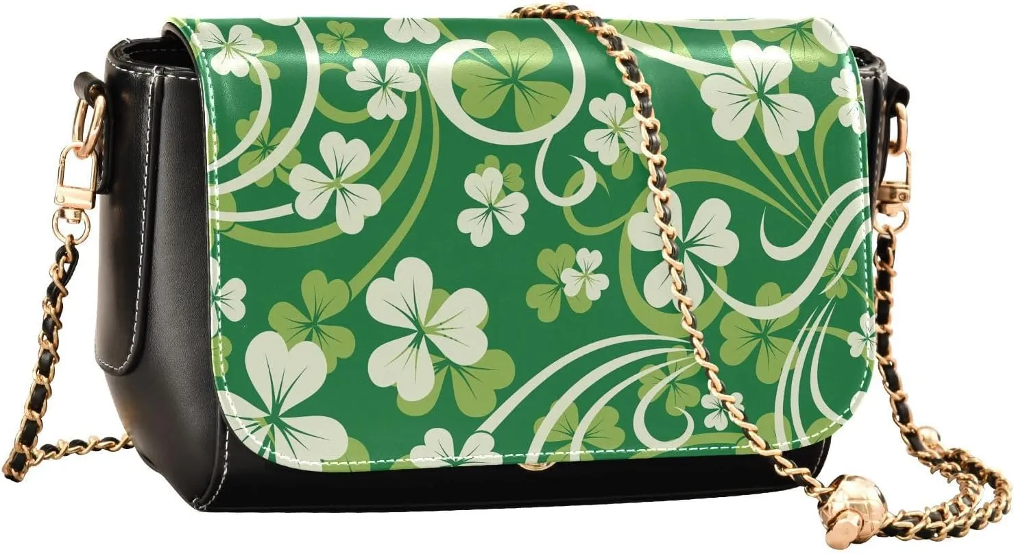 Crossbody Bags for Women Trendy Women's Black Shoulder Bag Small PU Leather Flap Cross Body Bag Handbags