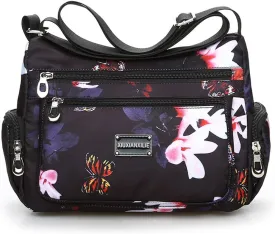 Flower cloth shoulder bag for women Crossbody Bags dumpling bag outdoor leisure large capacity women's bag