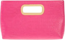 JNB Cork Top Handle Clutch