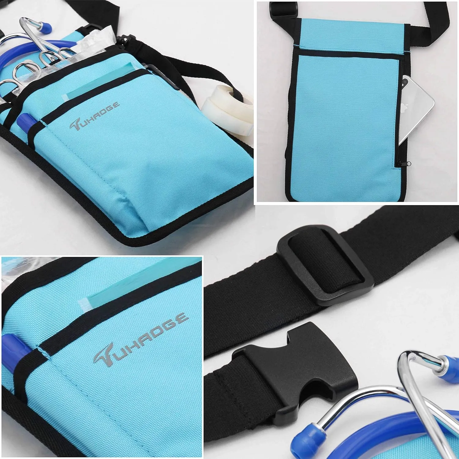 Nurse Storage Bag Practical Waist Bag Nurse Pocket Bag belt organizer pouch.