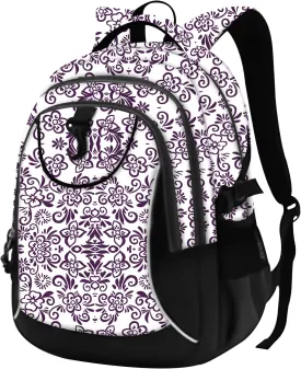 rickyh style School Backpack Travel Bag for Men & Women Lightweight College Back Pack with Laptop Compartmen