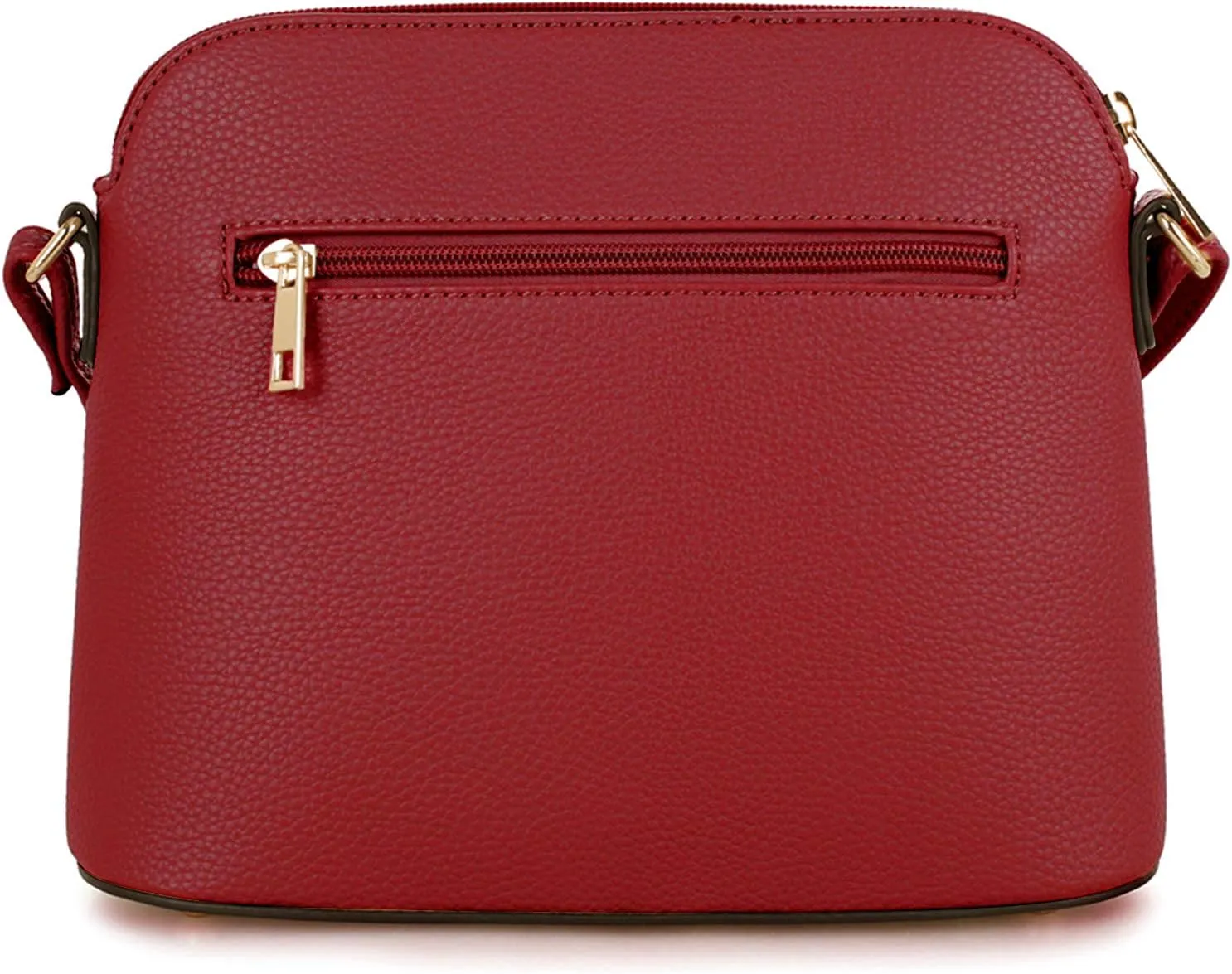 SG SUGU Lunar Lightweight Medium Dome Crossbody Bag Shoulder Bag with Tassel | Zipper Pocket | Adjustable Strap