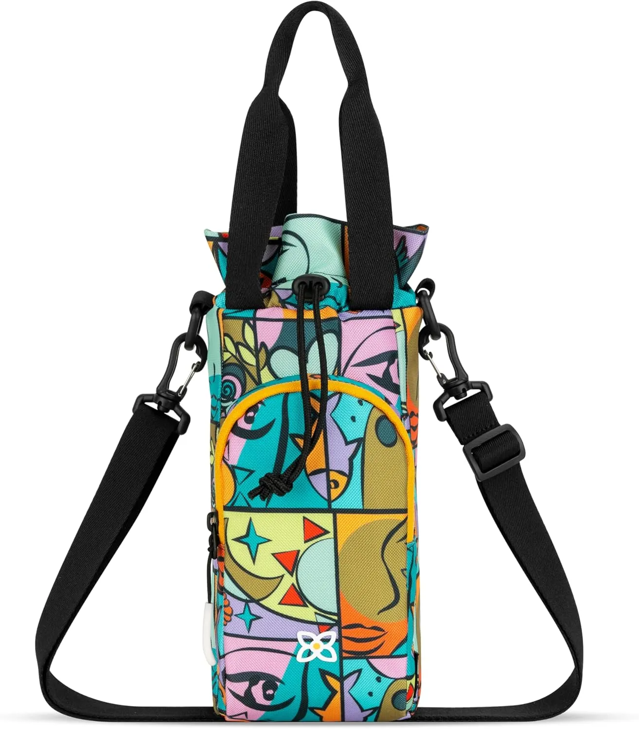 Sherpani Izzie, Water Bottle Holder, Water Bottle Crossbody, Small Shoulder Bag, Cross Body Purse for Women, Travel Gift