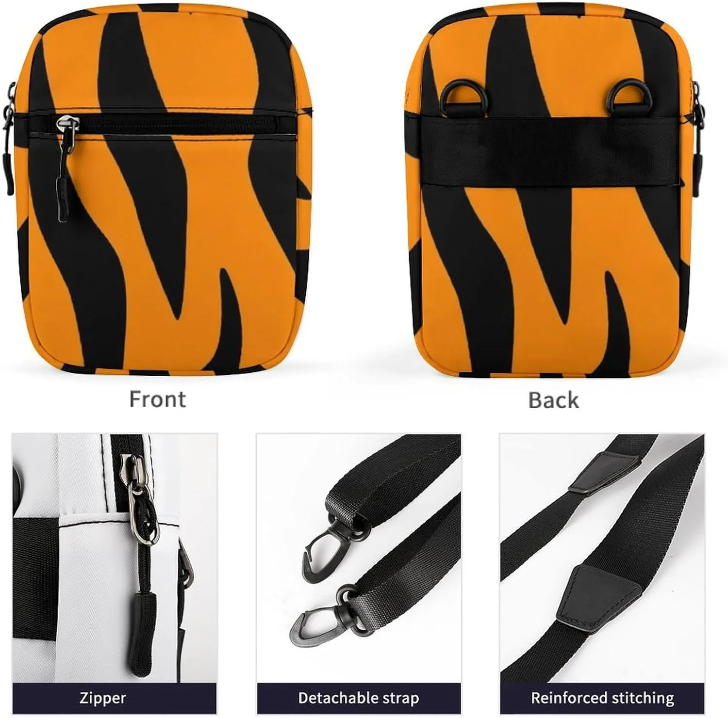 Small Crossbody Bag for Women, Casual Mini Shoulder Pouch Portable Travel Purse Cell Phone Bag