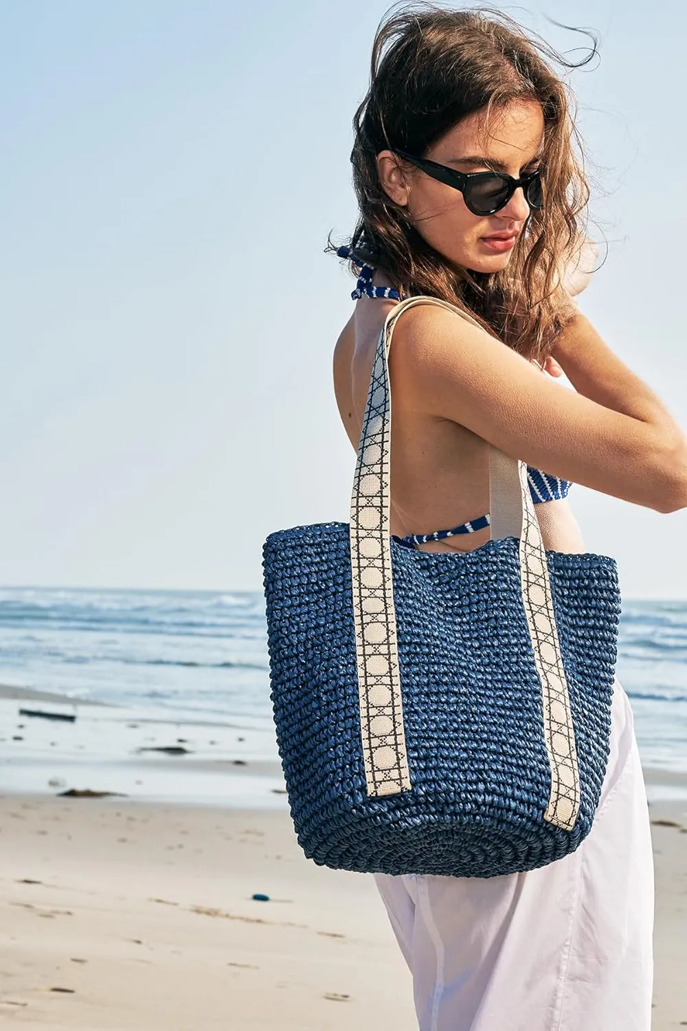 Straw Beach Bag The Tote Bag 