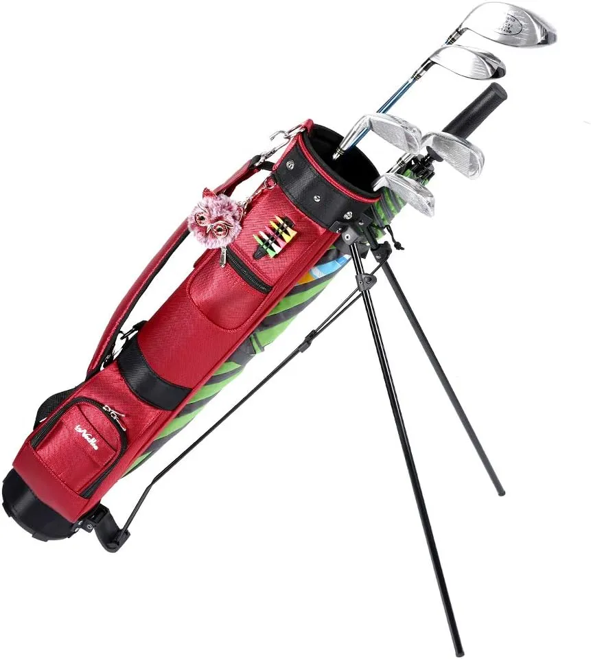 Sunday Golf Bag with Stand, Golf Carry Bag with Travel Shoulder, Lightweight Golf Bag for Men WomenGolf Stand Bag