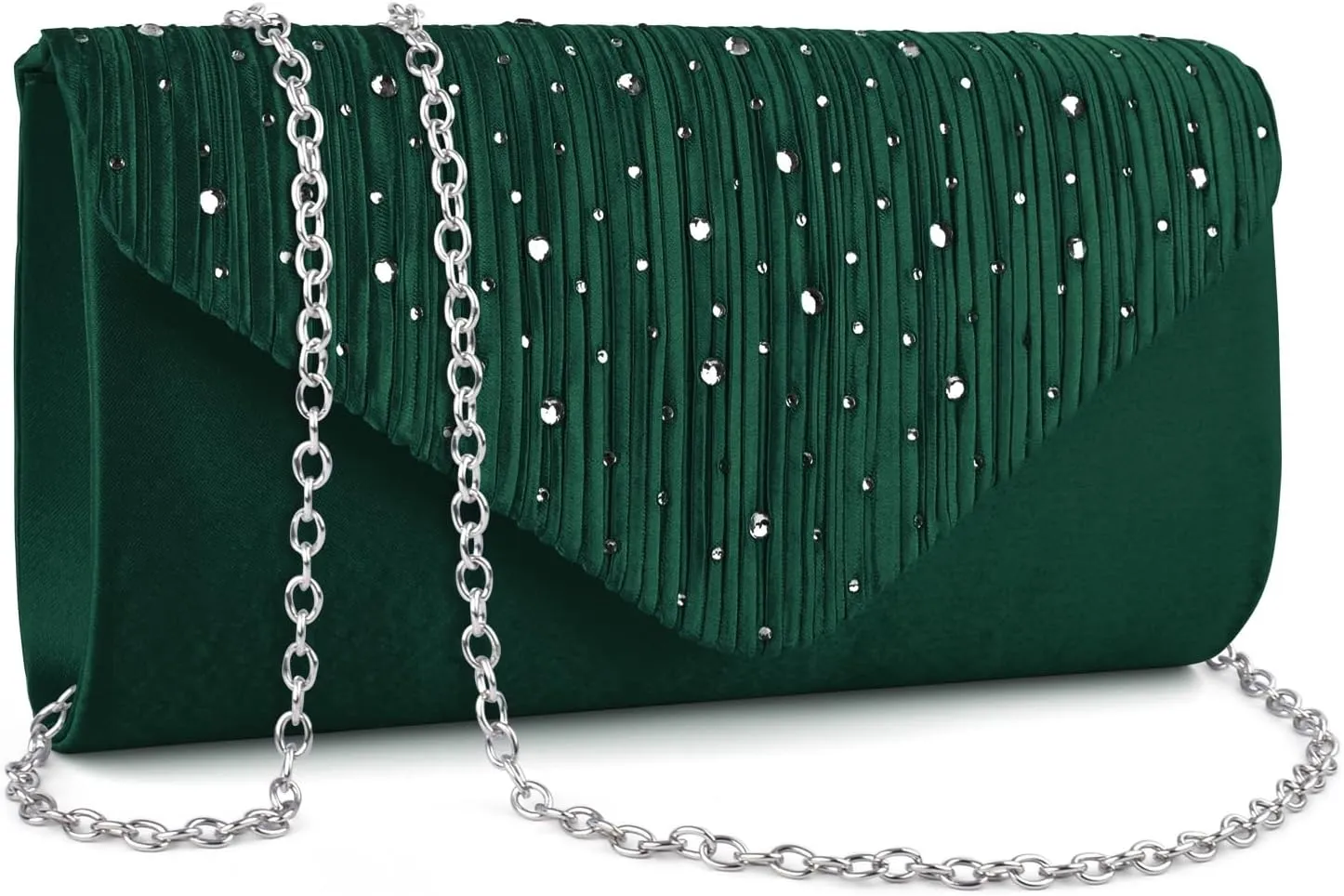 TINDTOP Evening Clutch Purses for Women Handbags for Formal Wedding Party Cocktail Prom Crossbody Shoulder Envelope Bag