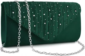 TINDTOP Evening Clutch Purses for Women Handbags for Formal Wedding Party Cocktail Prom Crossbody Shoulder Envelope Bag