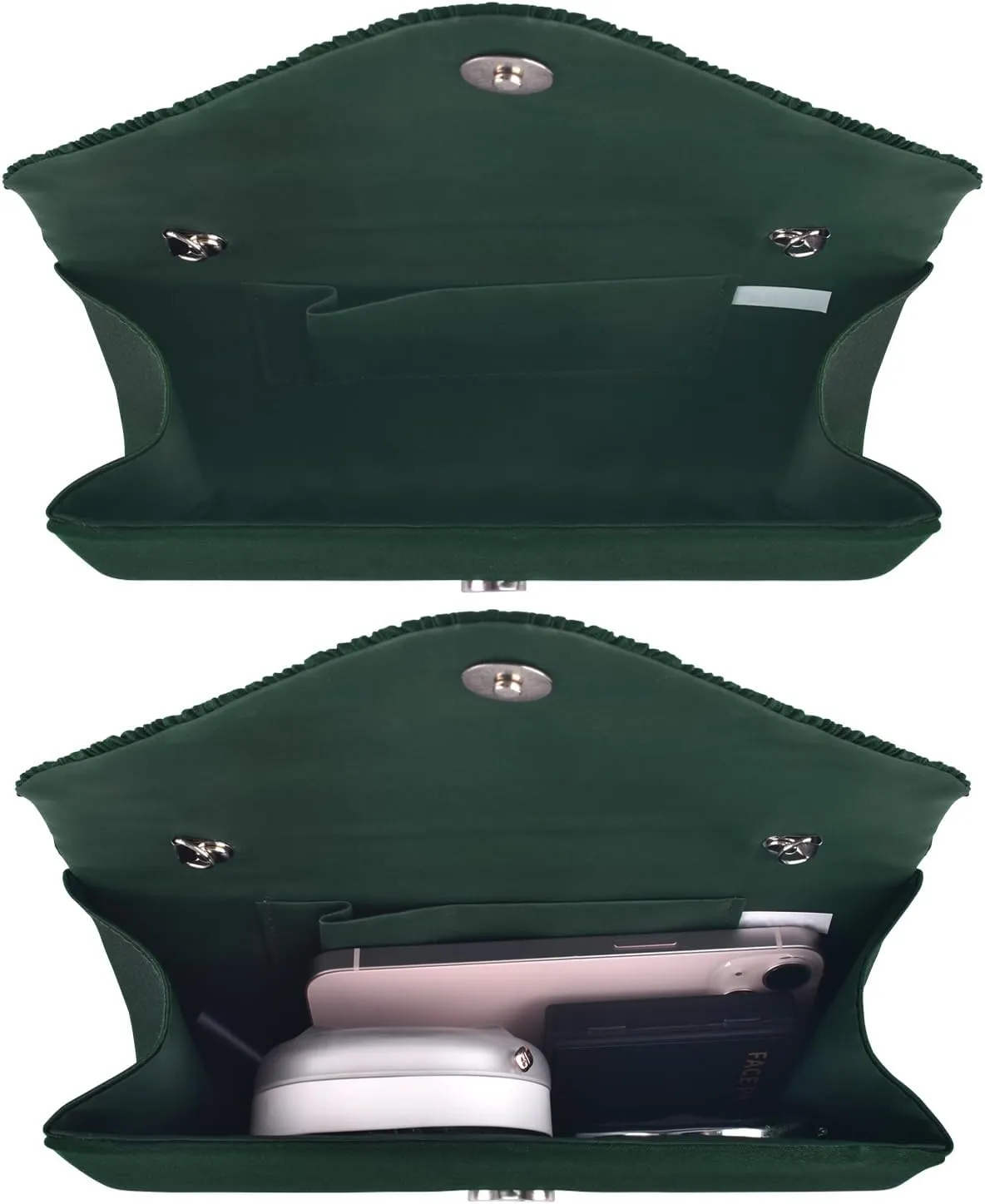 TINDTOP Evening Clutch Purses for Women Handbags for Formal Wedding Party Cocktail Prom Crossbody Shoulder Envelope Bag