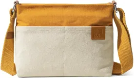 Unisex All Sunday Crossbody Messenger Bag | Trendy Cotton Handbag Purse | Shoulder Bag Organiser